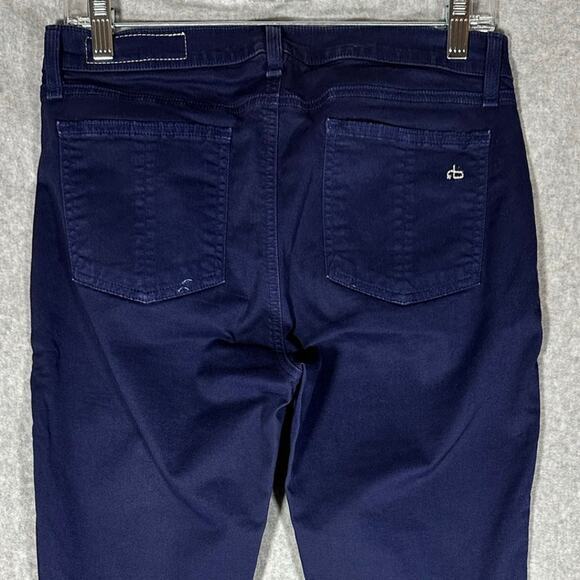 RAG & BONE Federal Blue Skinny Jegging Jeans Sz 29 W15030026 Actual 30x29.5‎ USA - Picture 14 of 15
